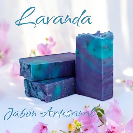 JABÓN LAVENDER HARMONY - Jabón artesanal de lavanda.