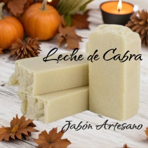JABÓN LECHE DE CABRA~Artesano~Hidratación profunda.
