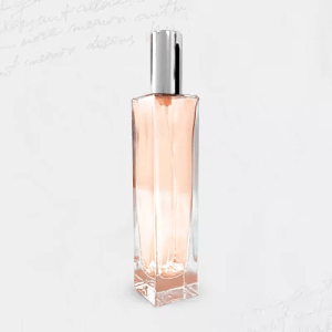 ENVASE +TAPÓN 100ML CRISTAL CUADRADO