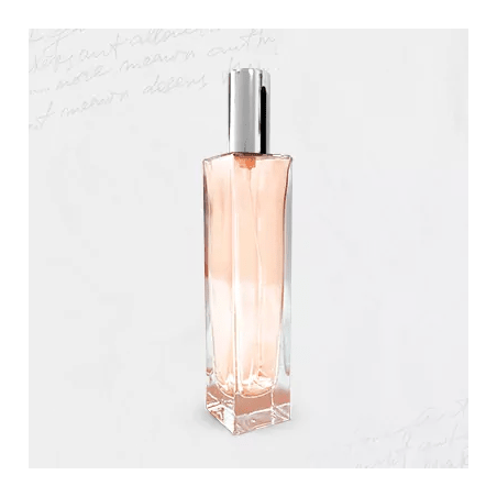 ENVASE +TAPÓN 100ML CRISTAL CUADRADO