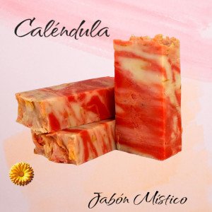 JABÓN MÍSTICO CALÉNDULA* Calma, Regenera, Vibración positiva