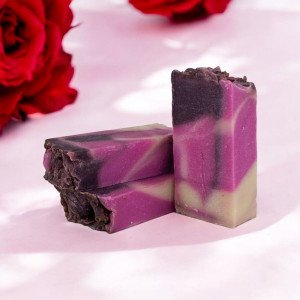 JABÓN ARTESANAL ROSA MOSQUETA & CENTELLA ASIÁTICA.-Miaqua Sensoriales